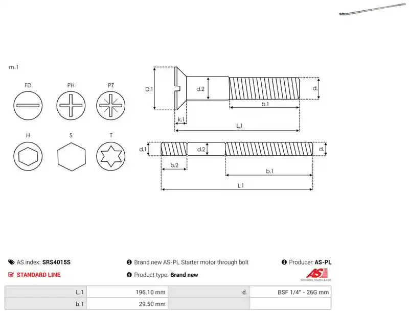AS-PL SRS4015S
