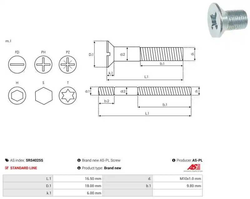 AS-PL SRS4025S