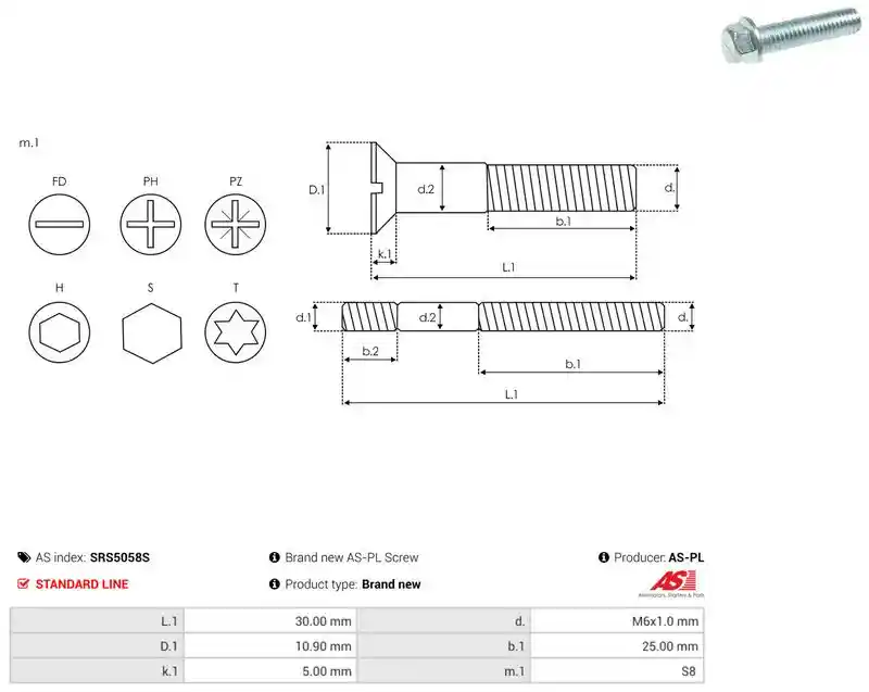 AS-PL SRS5058S