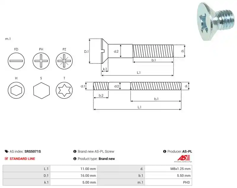AS-PL SRS5071S