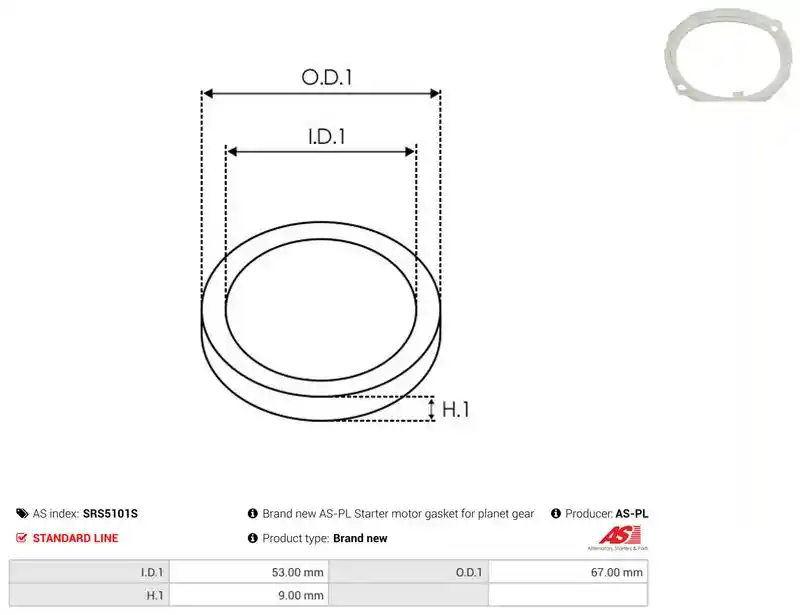 AS-PL SRS5101S