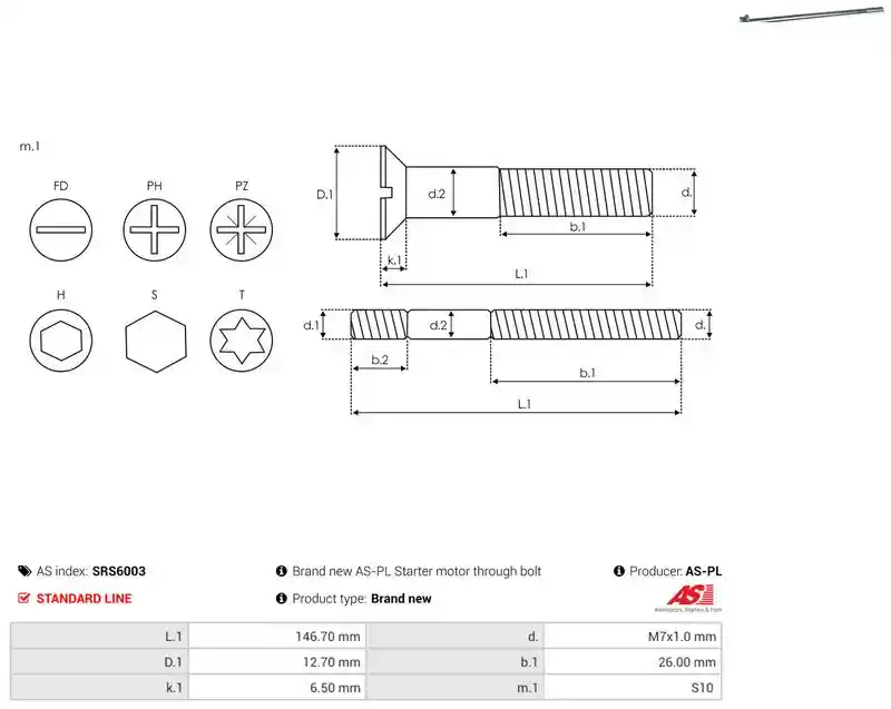 AS-PL SRS6003