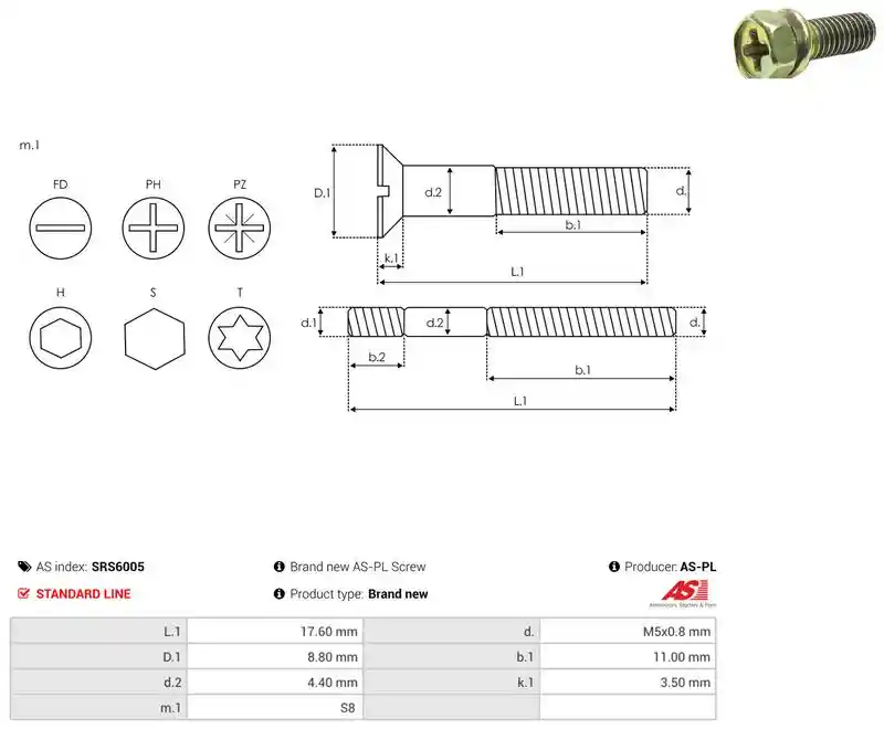 AS-PL SRS6005