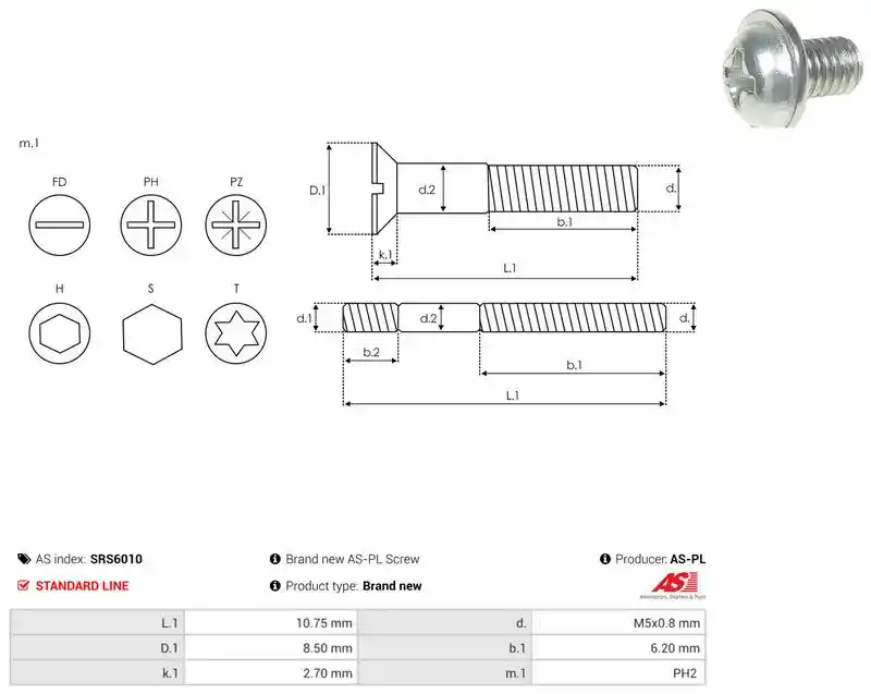 AS-PL SRS6010