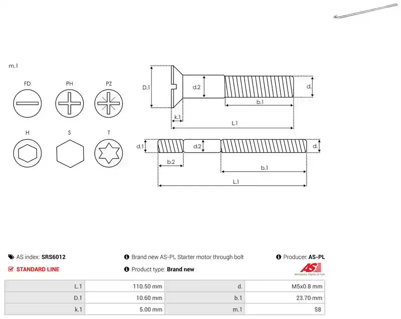 AS-PL SRS6012