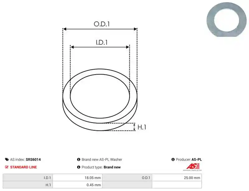 AS-PL SRS6014