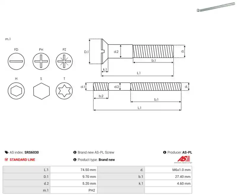 AS-PL SRS6030