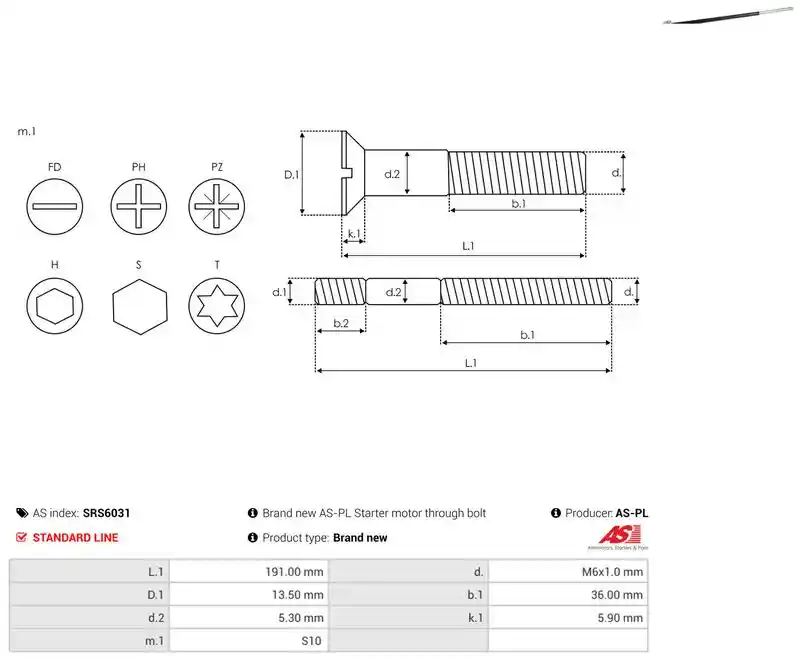 AS-PL SRS6031