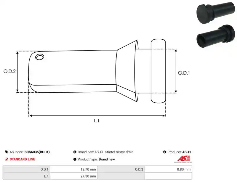 AS-PL SRS6035(BULK)