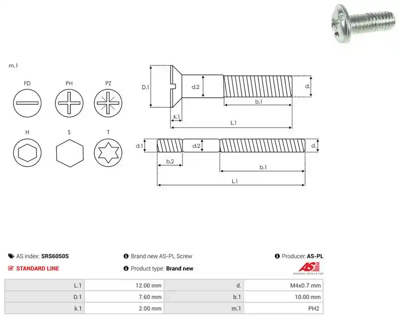AS-PL SRS6050S