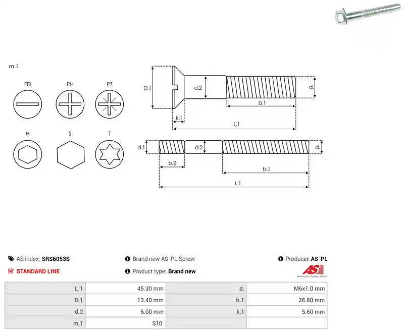 AS-PL SRS6053S
