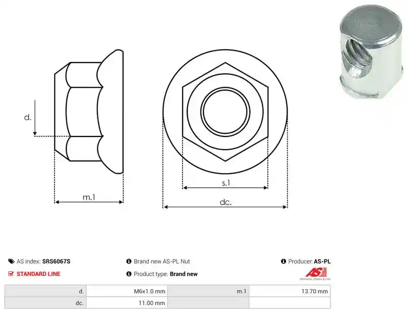AS-PL SRS6067S