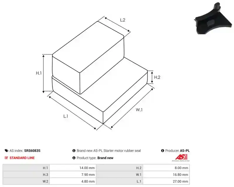 AS-PL SRS6083S