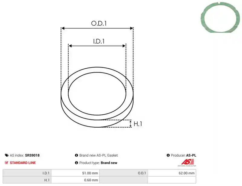 AS-PL SRS9018