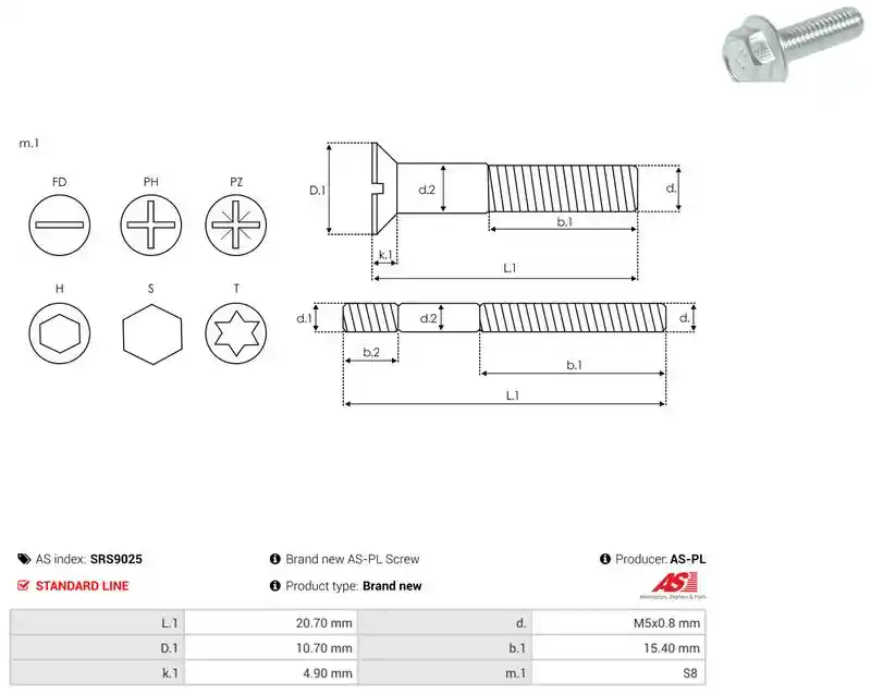 AS-PL SRS9025
