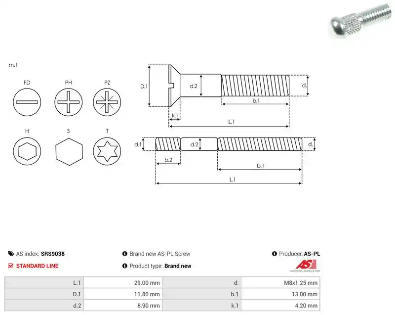AS-PL SRS9038