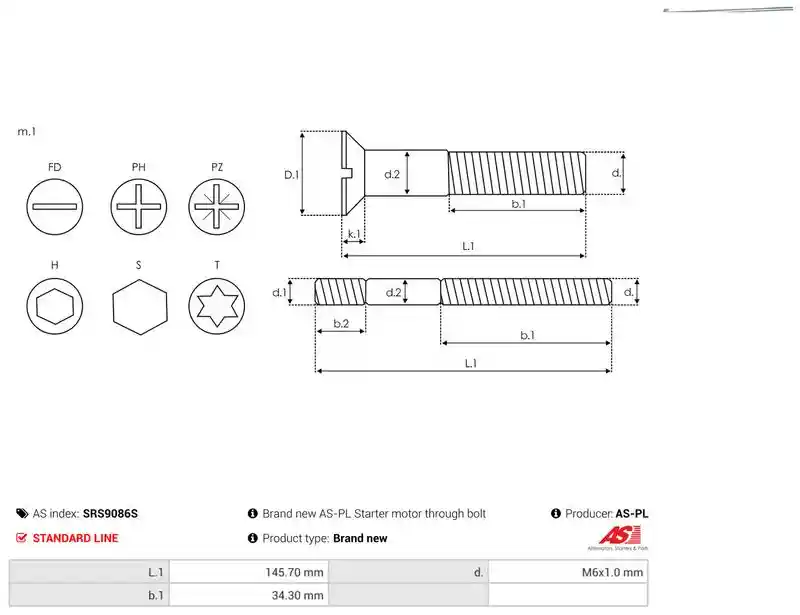 AS-PL SRS9086S