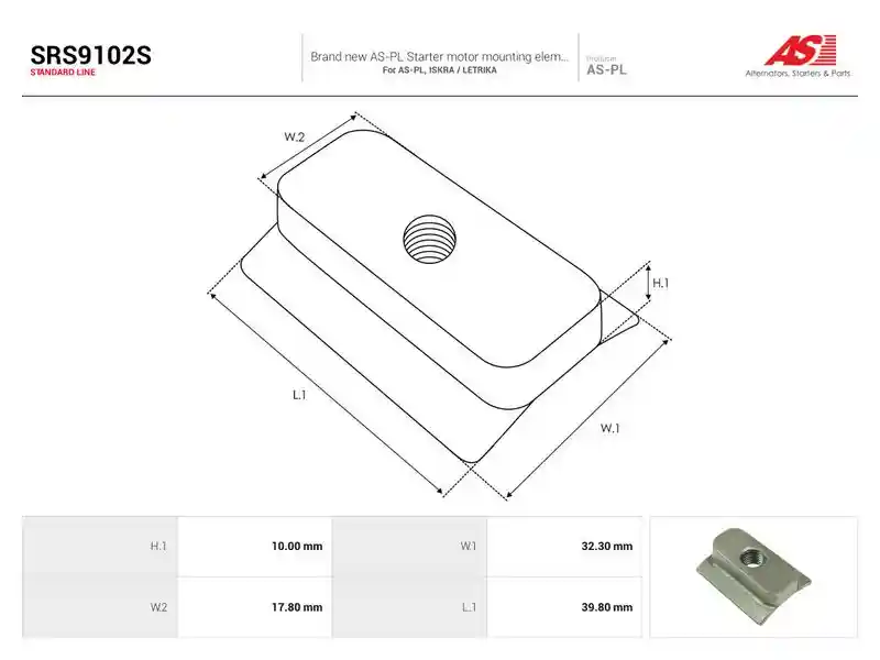 AS-PL SRS9102S