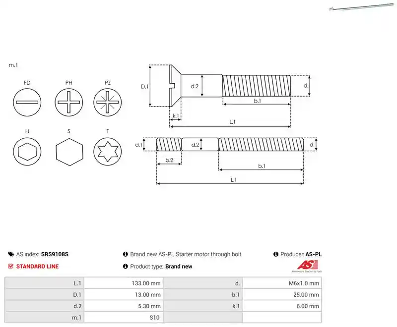 AS-PL SRS9108S