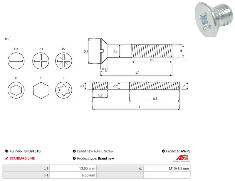AS-PL SRS9151S
