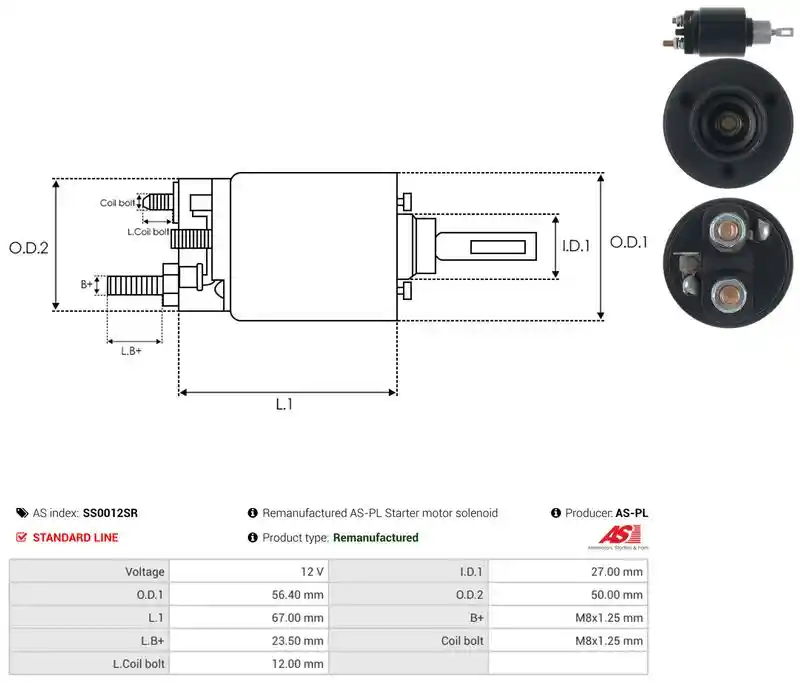 AS-PL SS0012SR