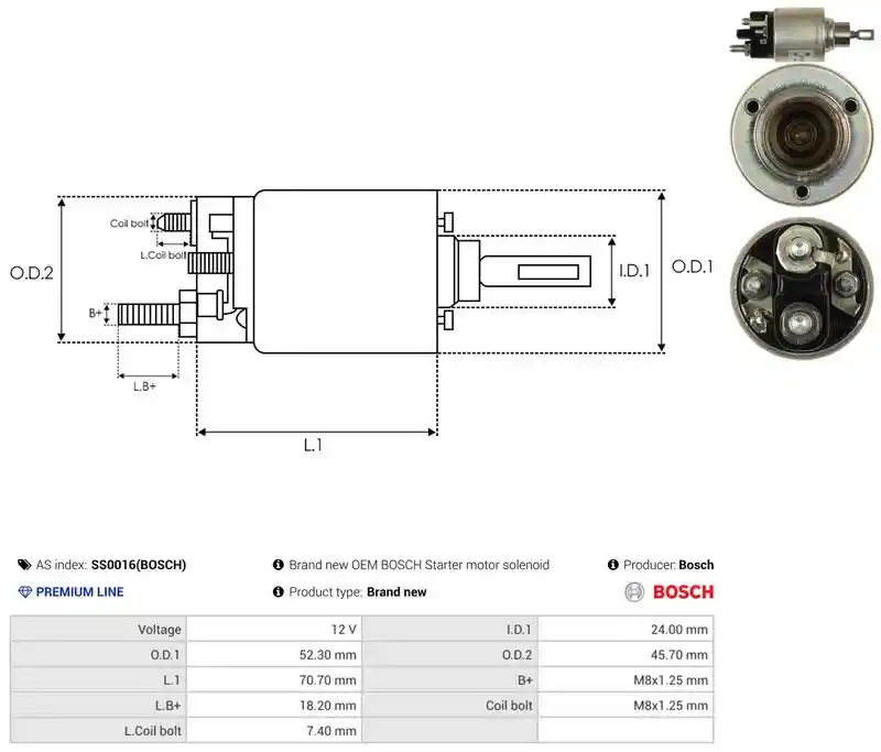 AS-PL SS0016(BOSCH)