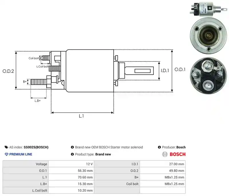 AS-PL SS0025(BOSCH)