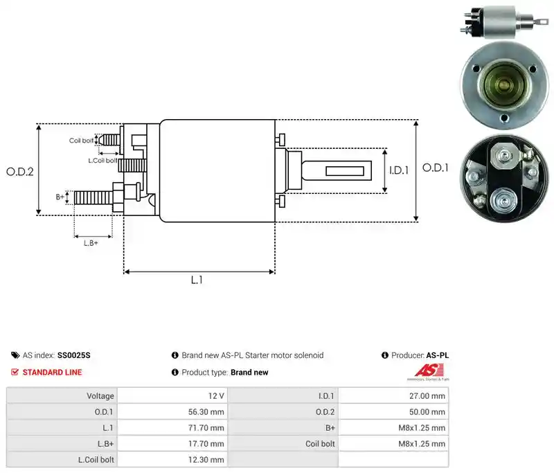 AS-PL SS0025S