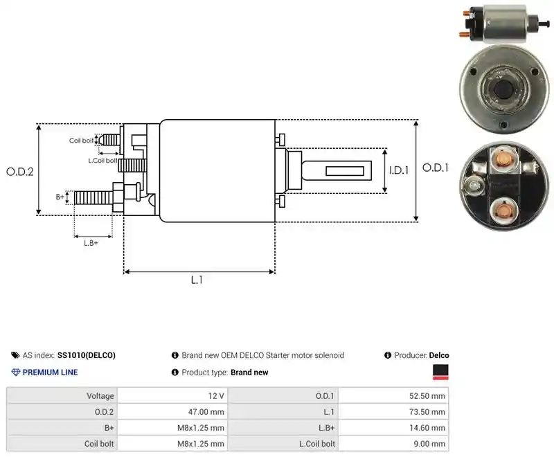 AS-PL SS1010(DELCO)