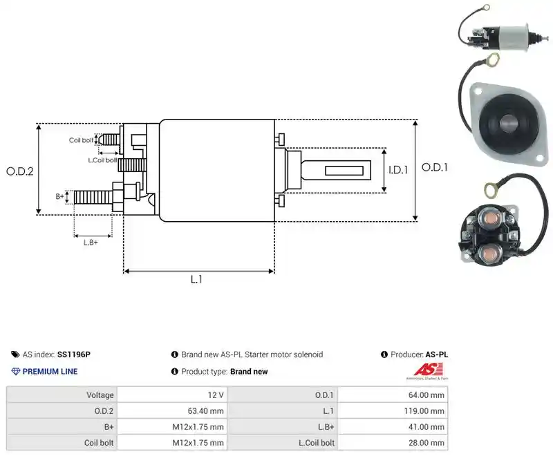 AS-PL SS1196P