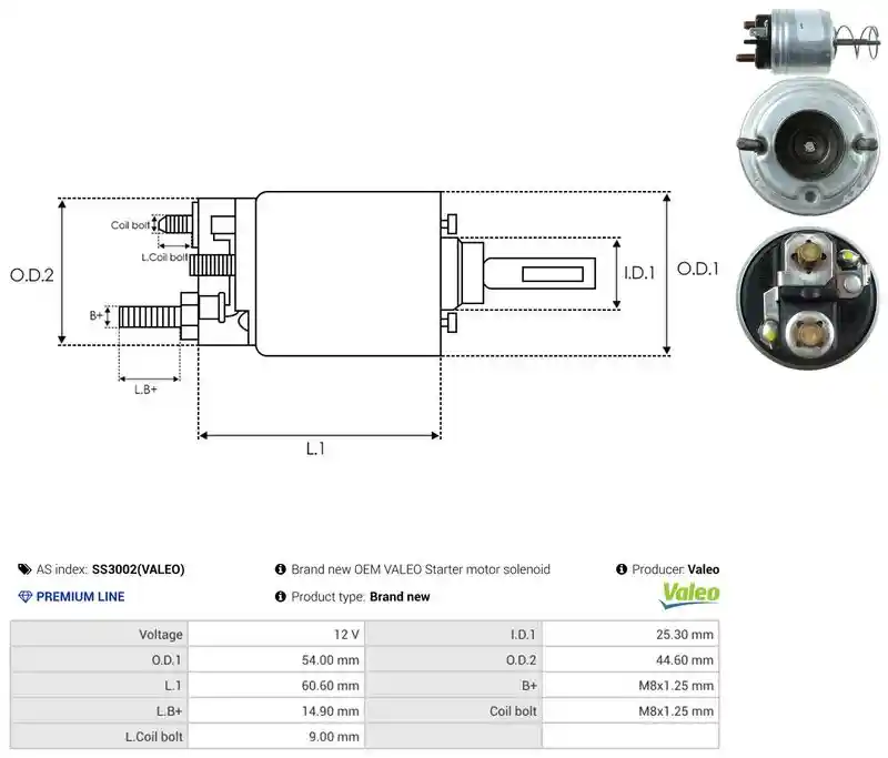 AS-PL SS3002(VALEO)