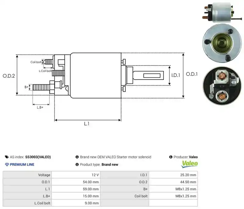 AS-PL SS3003(VALEO)