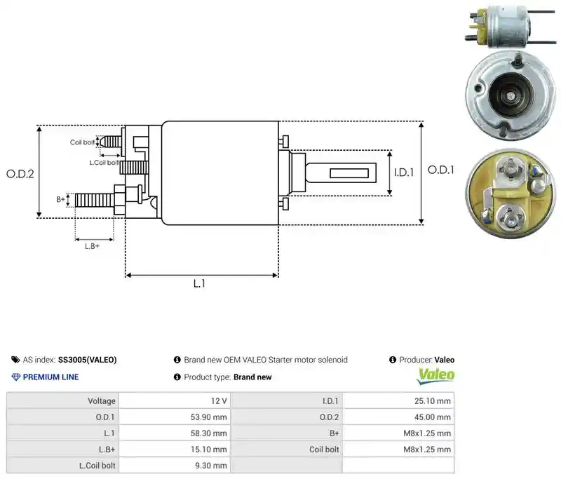 AS-PL SS3005(VALEO)