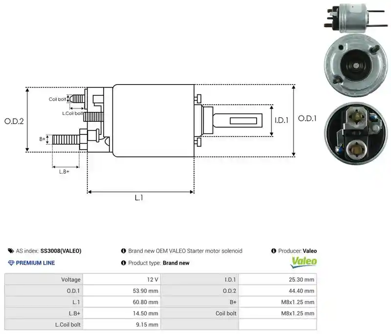AS-PL SS3008(VALEO)