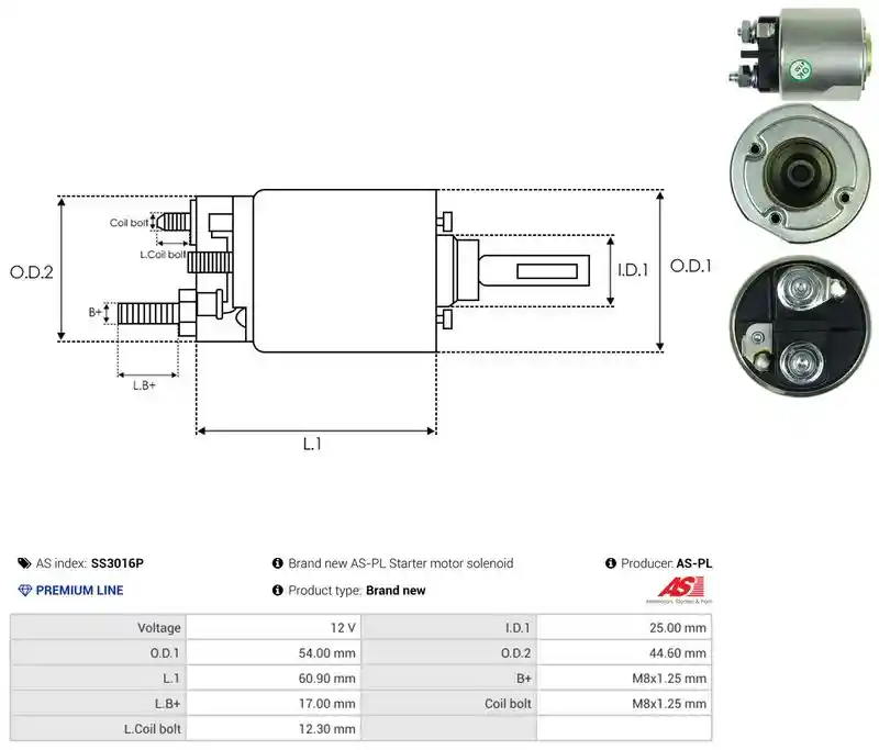 AS-PL SS3016P