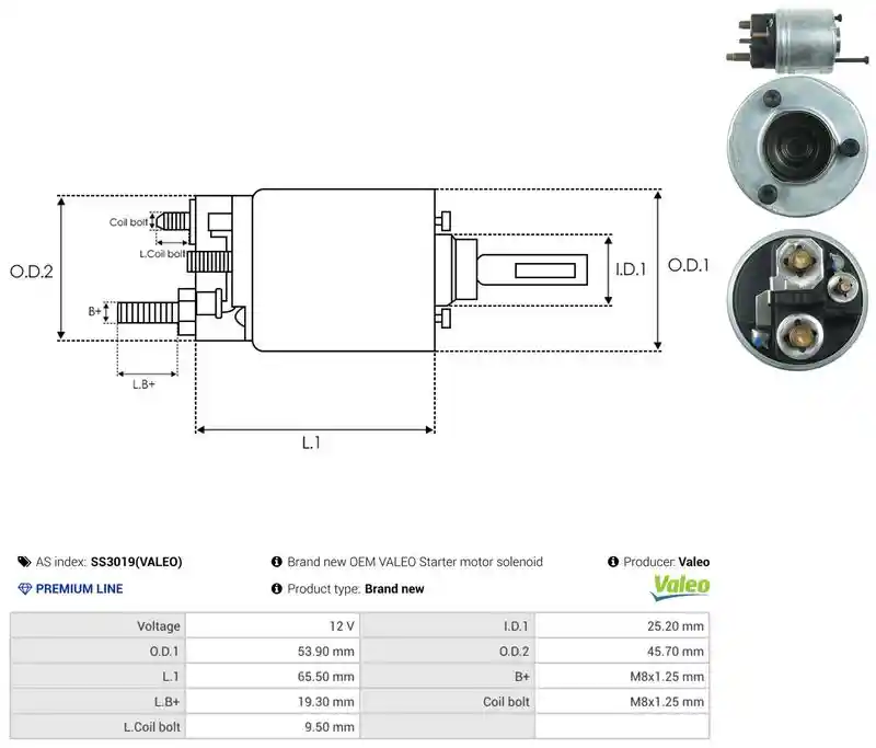 AS-PL SS3019(VALEO)