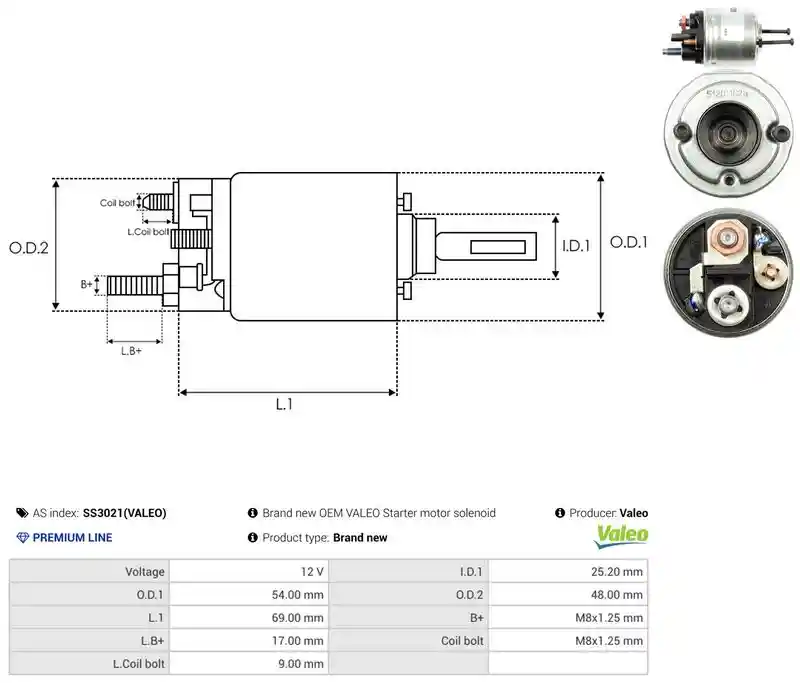 AS-PL SS3021(VALEO)