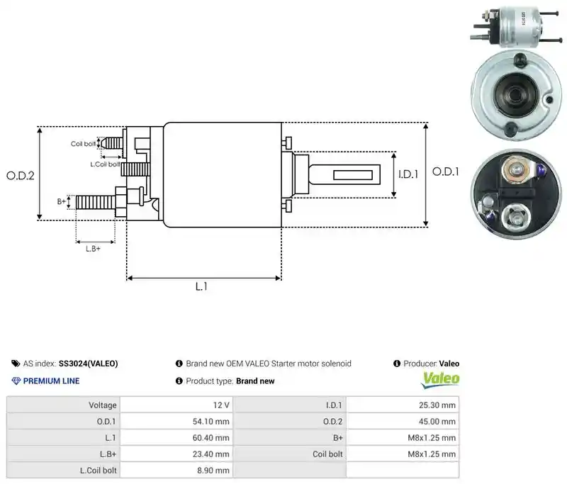 AS-PL SS3024(VALEO)