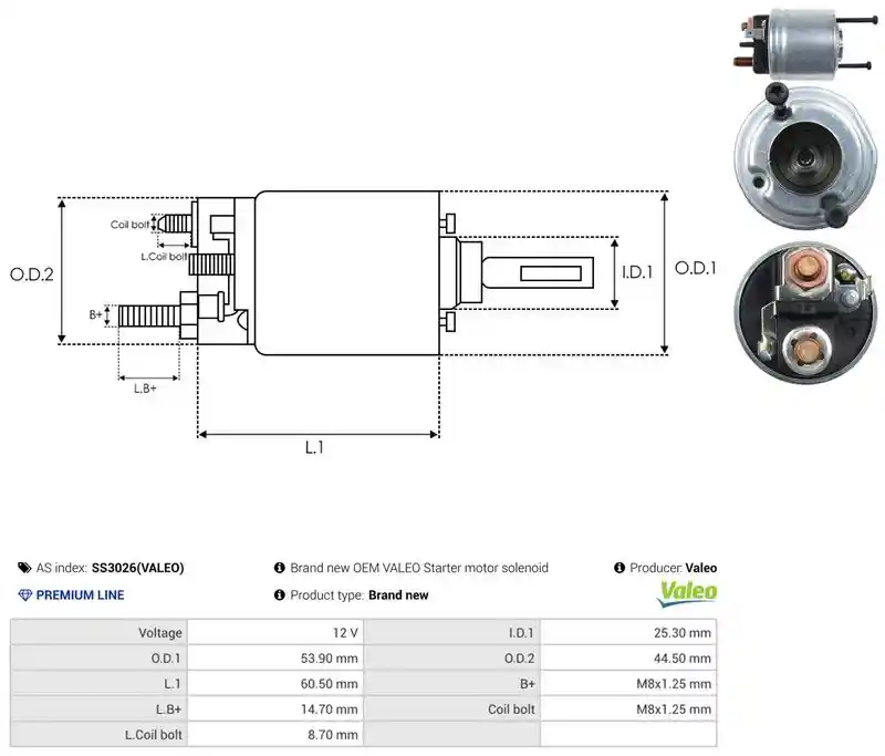 AS-PL SS3026(VALEO)
