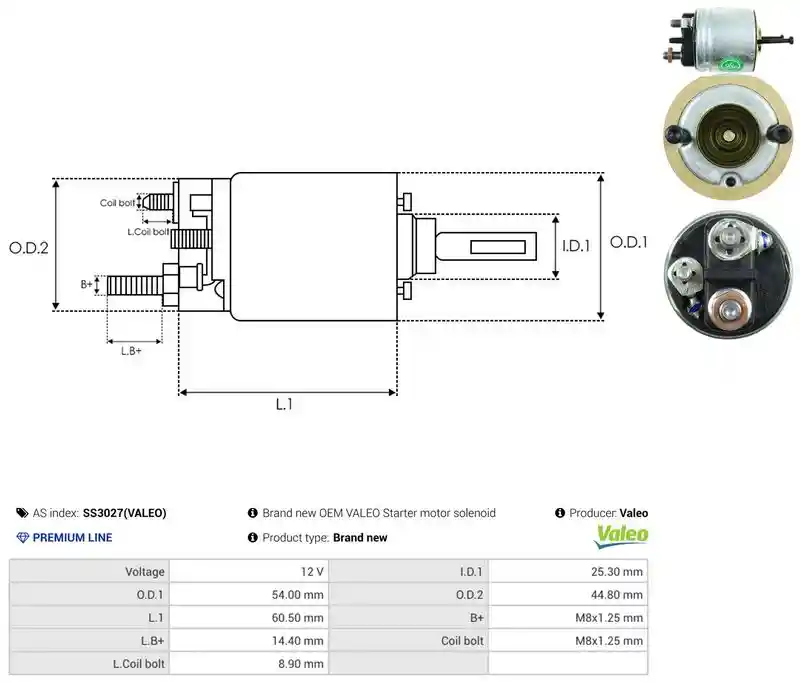 AS-PL SS3027(VALEO)
