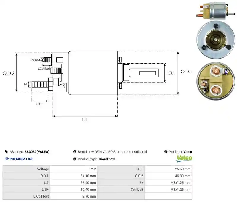 AS-PL SS3030(VALEO)