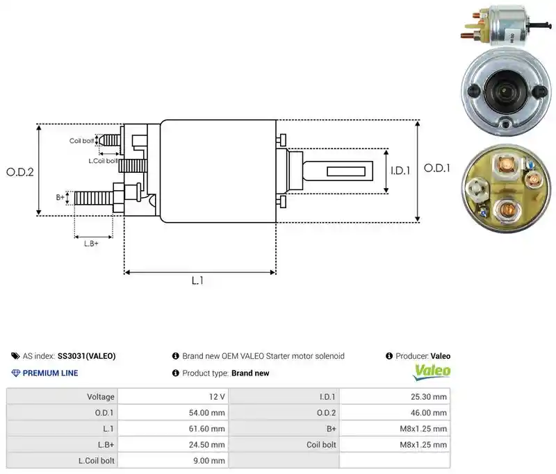 AS-PL SS3031(VALEO)