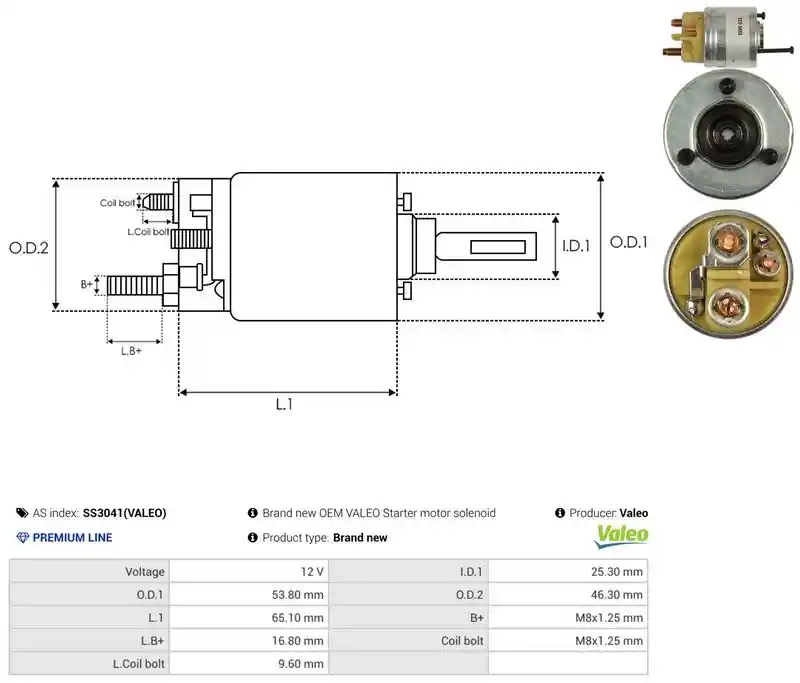 AS-PL SS3041(VALEO)