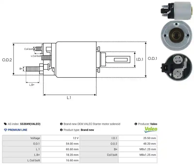 AS-PL SS3049(VALEO)