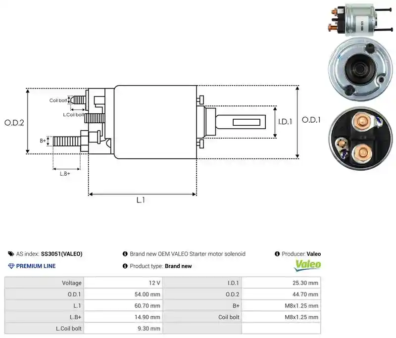 AS-PL SS3051(VALEO)
