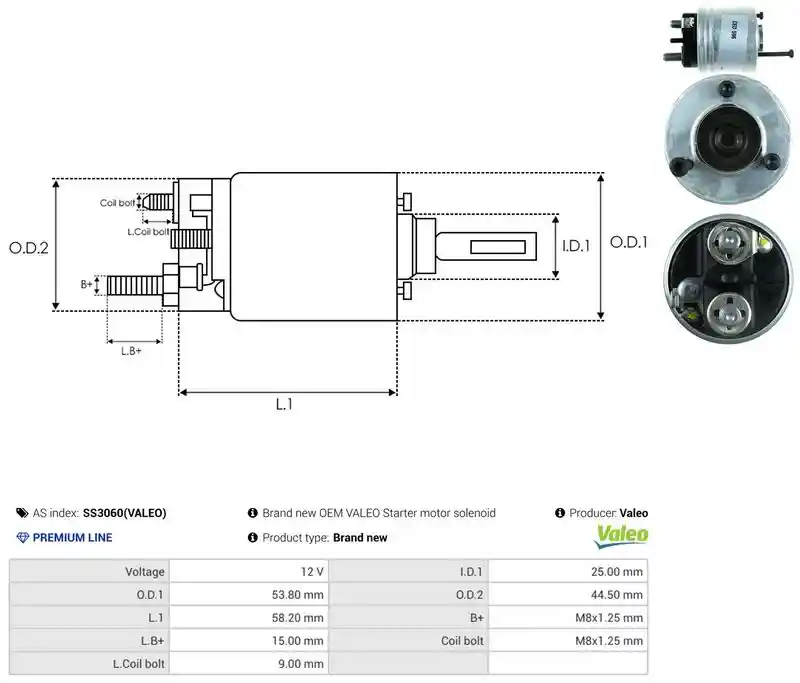 AS-PL SS3060(VALEO)
