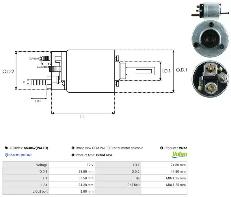 AS-PL SS3062(VALEO)