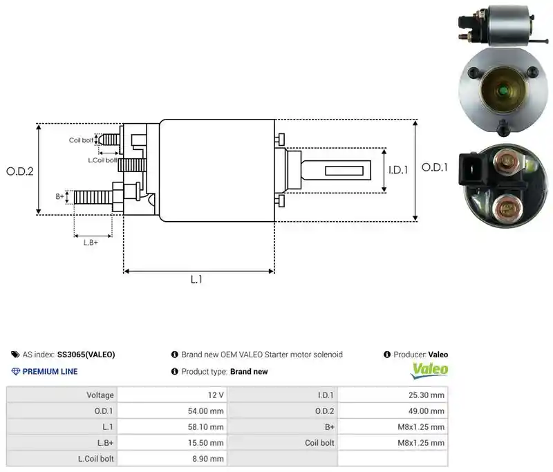 AS-PL SS3065(VALEO)