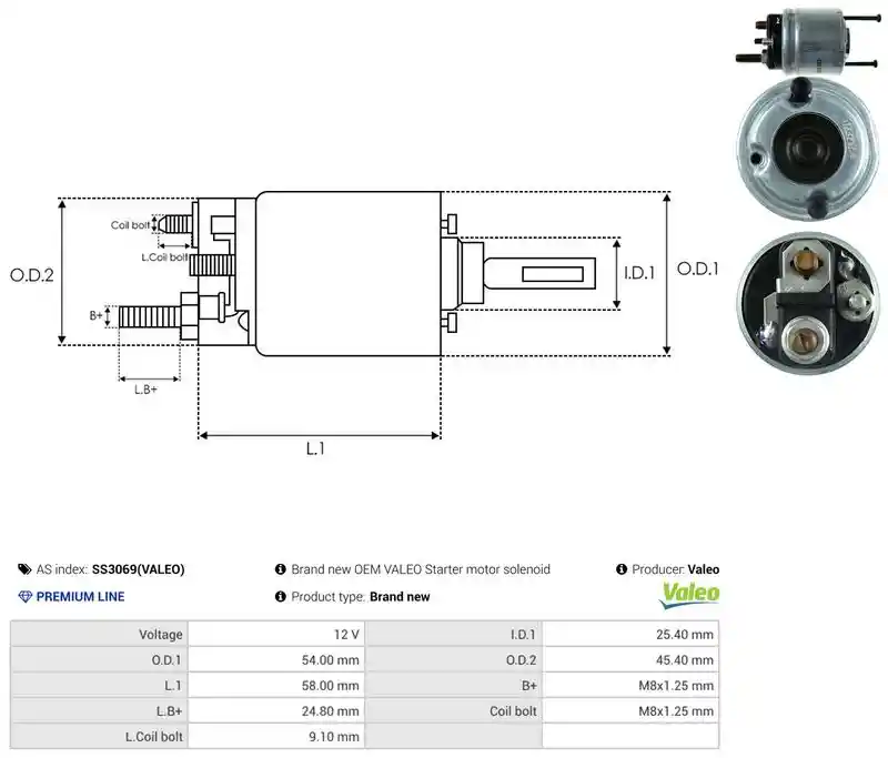 AS-PL SS3069(VALEO)