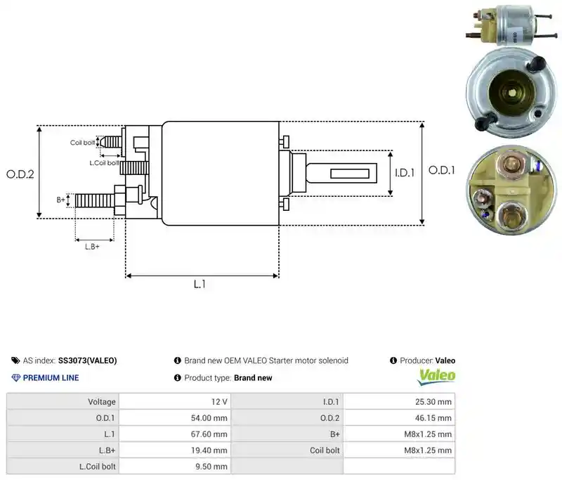 AS-PL SS3073(VALEO)